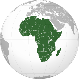 Carte de l'Afrique